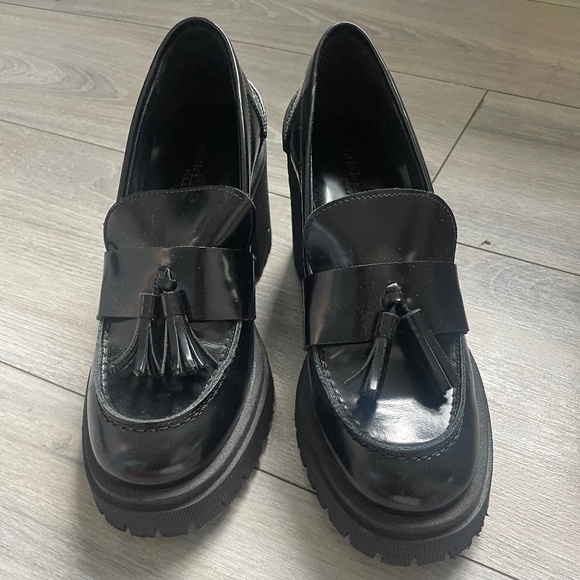 Black Michele Lopriore platform clogs size 36 - Picture 2 of 7